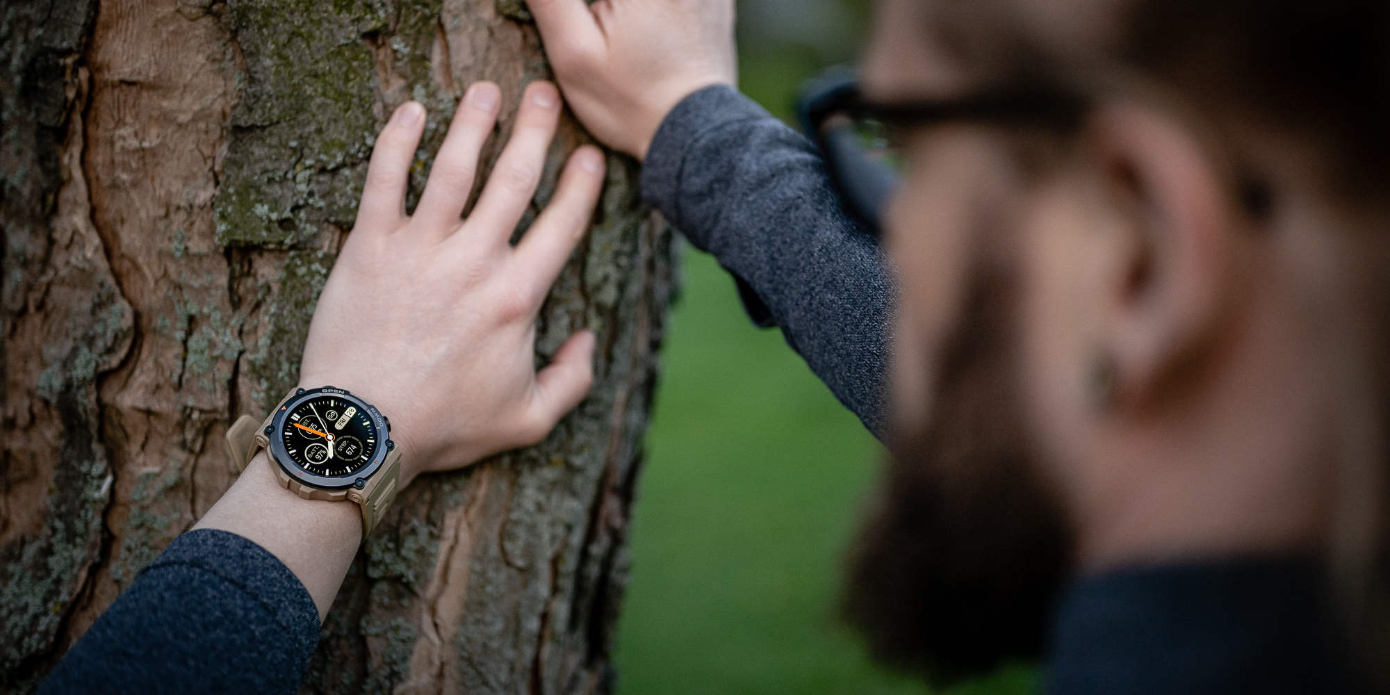 Smartwatch Zeblaze Vibe 7 - khaki - Lepsze zarządzanie czasem